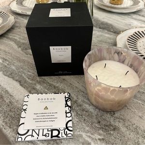 Baobab White Pearls max 10 candle 500g